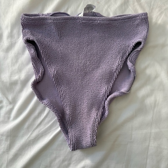 YouSwim high waist bottoms in Aster - Picture 1 of 2